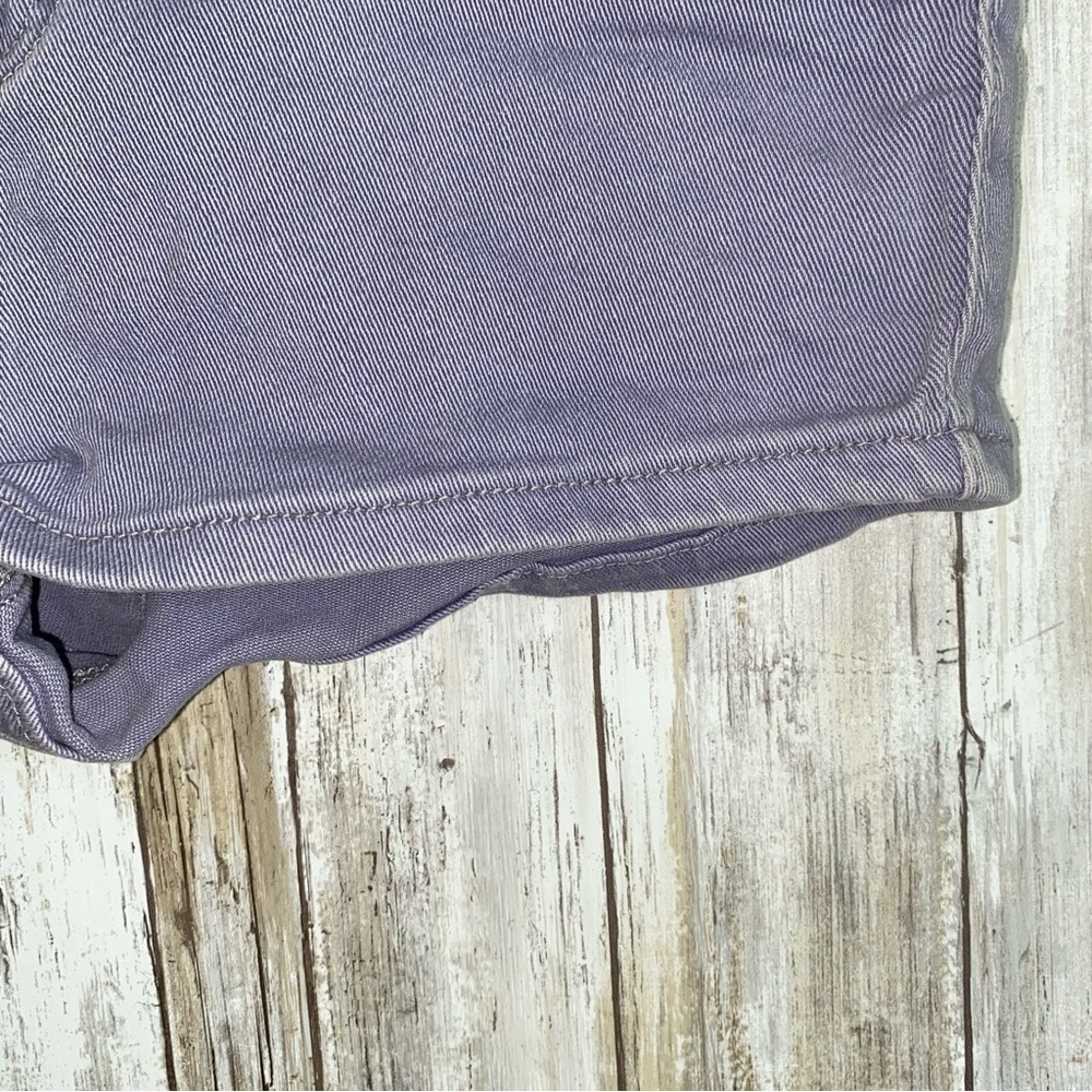 BDG High Rise Erin 5 Pocket Purple Shortie Shorts - Picture 3 of 6